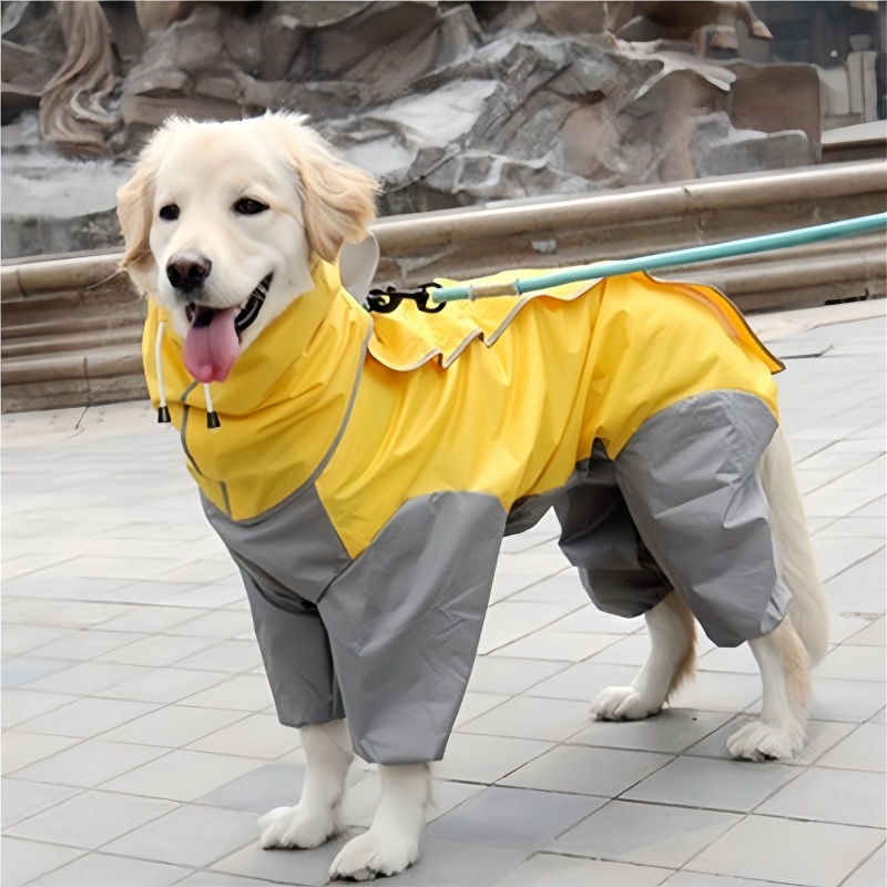 Dog Raincoat - Outdoor hondenregenjas jumpsuit waterdichte hondenpakken regencape