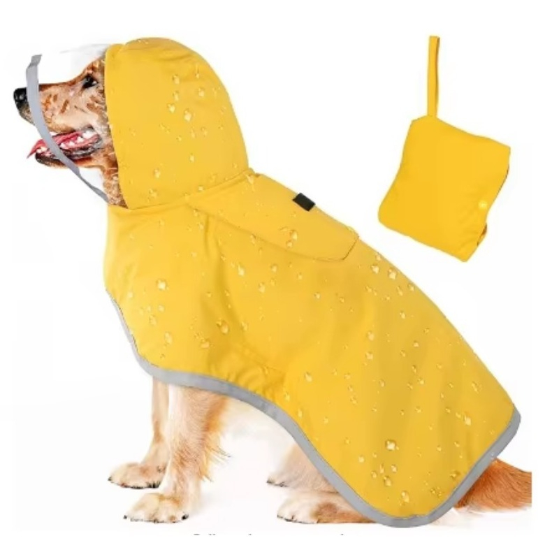 Dog Raincoat - Op maat gemaakte reflecterende hondenregenjas waterdichte