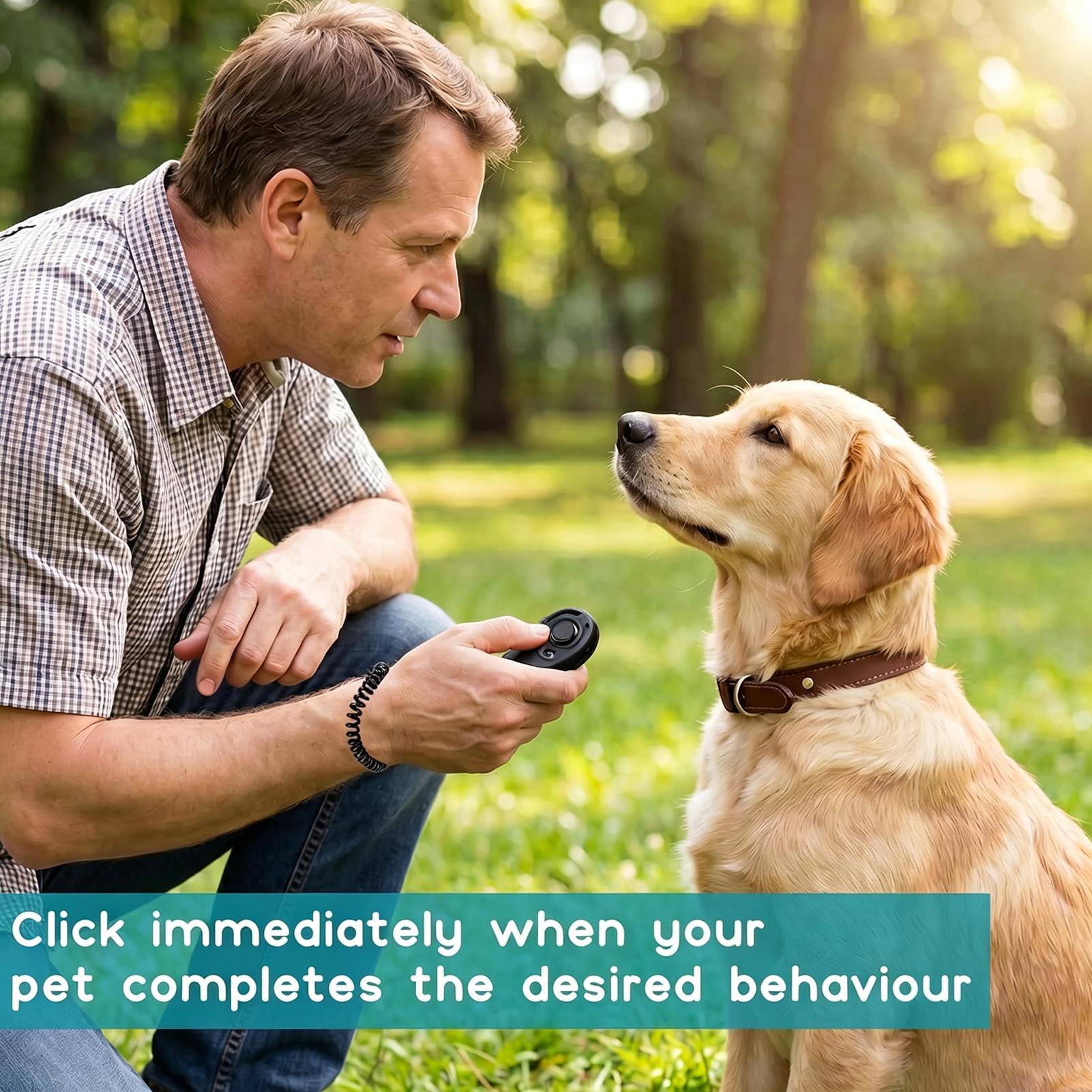Training Clicker Dog - Clicker voor hondentraining, hulpstuk voor gehoorzaamheidstraining