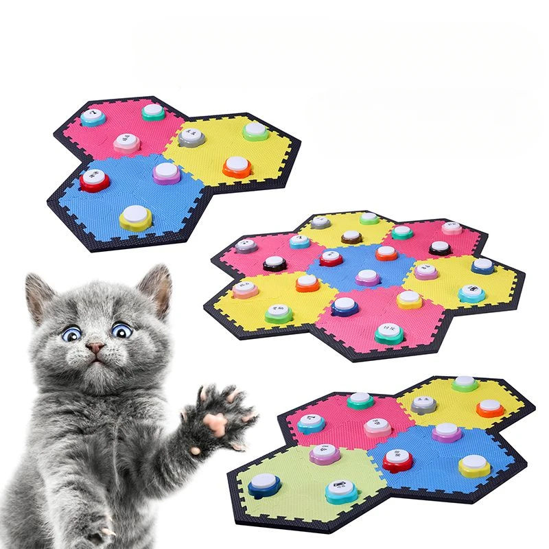 Training Clicker Dog - Mini huisdier opneembare communicatie kleine knop
