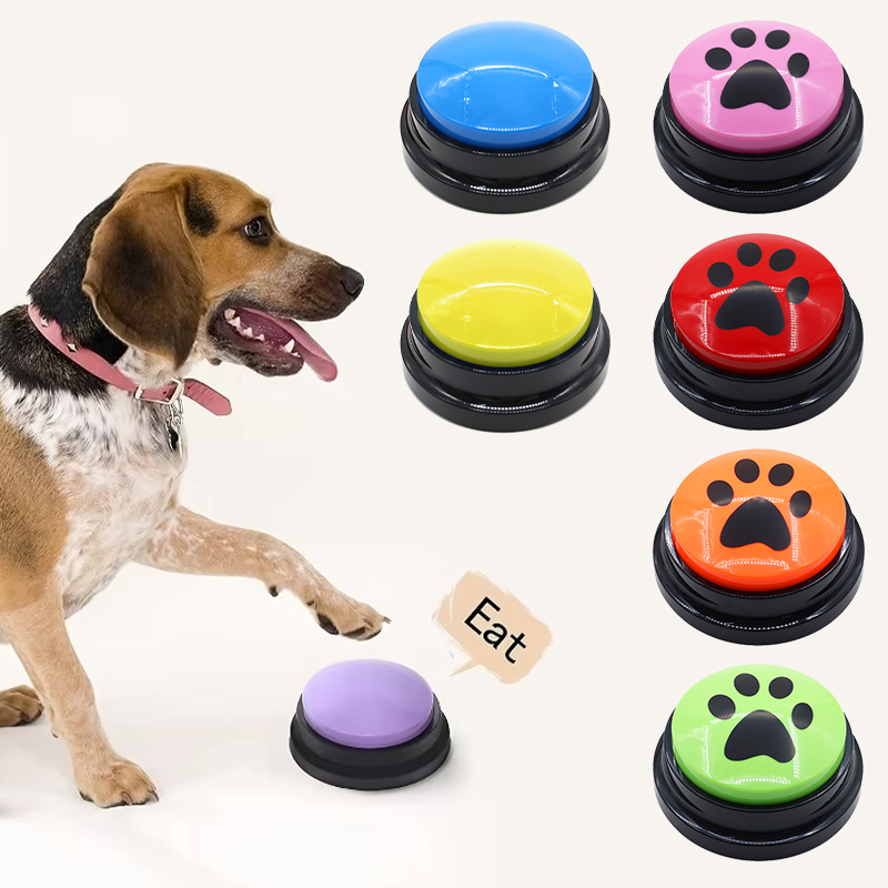 Training Clicker Dog - Hondenspeelgoed Grappige hond Opneembaar huisdierspeelgoed Reizen