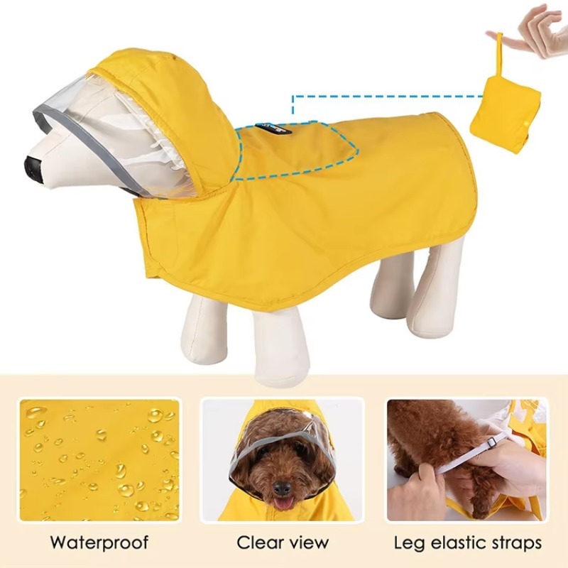 Op maat gemaakte reflecterende - Dog Raincoat recensie en prijs