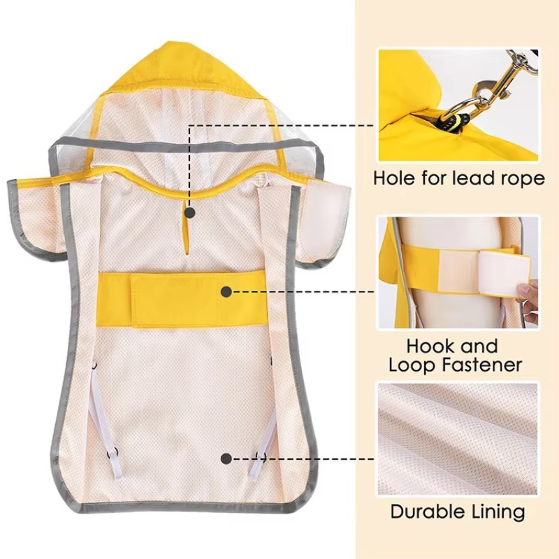 Op maat gemaakte reflecterende - Dog Raincoat recensie en prijs