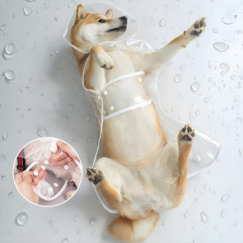 XS-8XL Huisdierenregenjas Tran - Dog Raincoat recensie en prijs